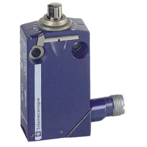 Telemecanique Sensors XCMD Series Plunger Limit Switch, 1NC/1NO, IP66, IP67, IP68, DPST, Zamak Zinc Alloy Housing, 50V - XCMD2110C12 product image