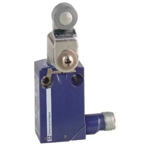 Telemecanique Sensors XCMD Series Roller Lever Limit Switch, 1NC/1NO, IP66, IP67, IP68, DPST, Zamak Zinc Alloy Housing, - XCMD2117C12 product image