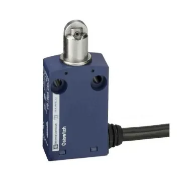 Telemecanique Sensors XCMN Series Roller Plunger Limit Switch, 1NC/1NO, IP65, DPST, Plastic Housing, 240V ac Max, 1.5A - XCMN2102L3 product image
