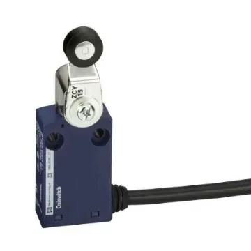 Telemecanique Sensors XCMN Series Roller Lever Limit Switch, 1NC/1NO, IP65, DPST, Plastic Housing, 240V ac Max, 1.5A Max - XCMN2115L2 product image