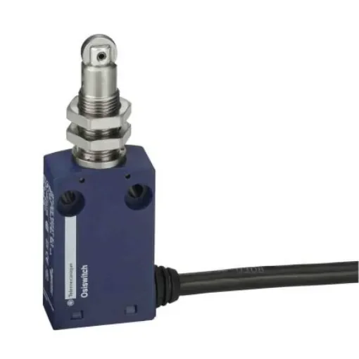 Telemecanique Sensors XCMN Series Roller Plunger Limit Switch, 1NC/1NO, IP65, DPST, Plastic Housing, 240V ac Max, 1.5A - XCMN21F2L2 product image