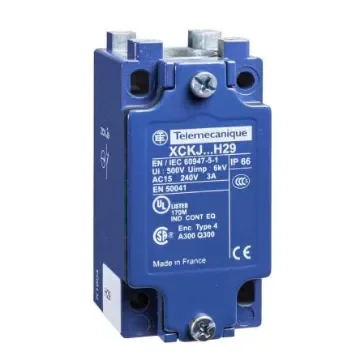 Telemecanique Sensors ZCKJ Series Limit Switch, 2NC, IP66, 2P, Metal Housing, 240V ac Max, 3A Max - ZCKJ9H29 product image