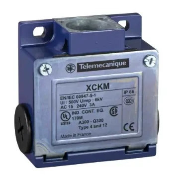 Telemecanique Sensors ZCKM Series Limit Switch, 2NC, IP66, 2P, Metal Housing, 240V ac Max, 3A Max - ZCKM7H29 product image