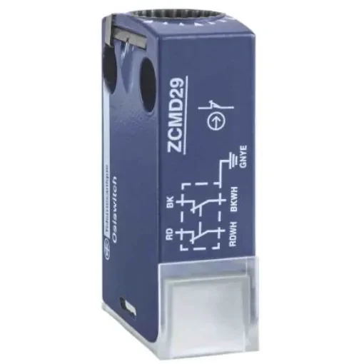Telemecanique Sensors ZCMD Series Limit Switch, 2NO/2NC, 4P, Zamak Zinc Alloy Housing - ZCMD41L5 product image