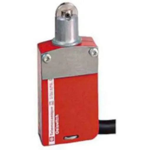 Telemecanique Sensors XCSM Series Roller Plunger Interlock Switch, 2NC/1NO, IP66, IP67, IP68, 3P, Zamak Zinc Alloy - XCSM3702L1 product image