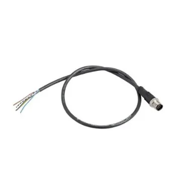 Telemecanique Sensors Straight Male 4 way M12 to Unterminated Sensor Actuator Cable, 5m - XZCP1541L5 product image