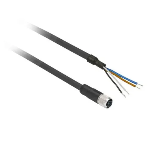 Telemecanique Sensors Straight Female 4 way M12 to Unterminated Sensor Actuator Cable, 20m - XZCP1141L20 product image