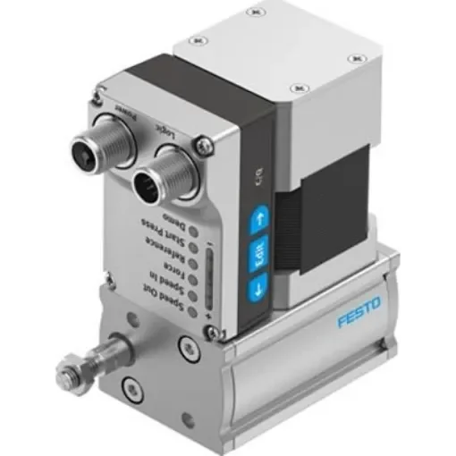 Festo Stepper Motor Linear Actuator, 10mm, 24V, 2.5kg, 440mm/s, 8101539 - EPCE-TB-45-10-FL-ST-M-H1-PLK-AA product image