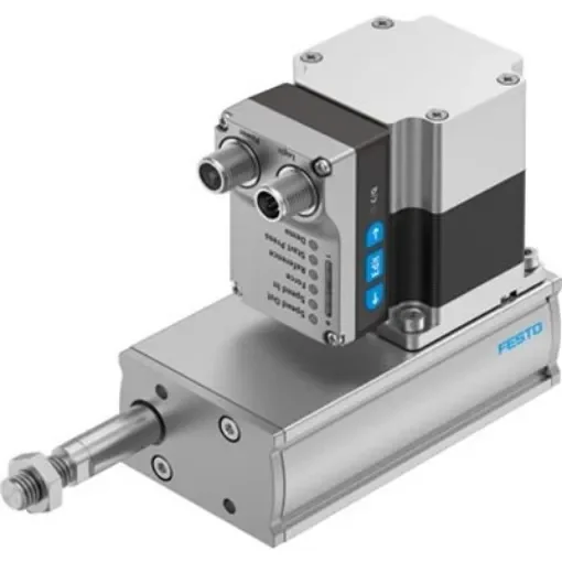 Festo Stepper Motor Linear Actuator, 50mm, 24V, 10kg, 600mm/s, 8102170 - EPCE-TB-60-50-FL-ST-M-H1-PLK-AA product image
