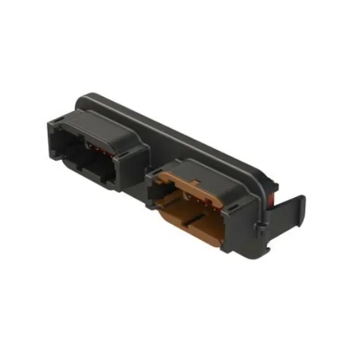 Amphenol Industrial, Armor IPX Automotive Connector Plug Black PCB 24 Way, Solder Termination ATM13-12PB-12PD-BM01 product image