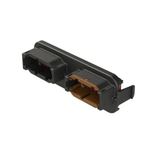 Amphenol Industrial, Armor IPX Automotive Connector Plug Black PCB 24 Way, Solder Termination ATM13-12PB-12PD-BM03 product image