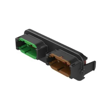 Amphenol Industrial, Armor IPX Automotive Connector Plug Black PCB 24 Way, Solder Termination ATM13-12PC-12PD-BM03 product image