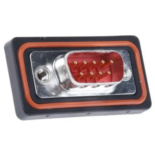 FCT from Molex FWD 9 Way Panel Mount D-sub Connector Plug, 2.84mm Pitch - FWDR09P / 1731100004 product image