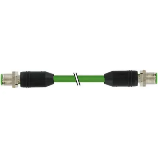 Murrelektronik Limited Straight Male 4 way M12 to Straight Male 4 way M12 Communication Cable, 2m - 7000-44511-7960200 product image