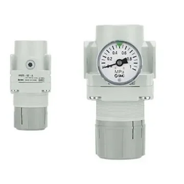 SMC M5 x 0.8 Pneumatic Regulator - 0.05MPa to 0.7MPa, M5, 1MPa max. input - AR10-M5BG-A product image