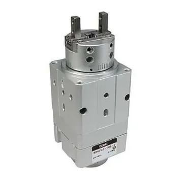 SMC 2 Finger Double Action Pneumatic Gripper, MRHQ20D-90S-N, Parallel Gripping Type product image