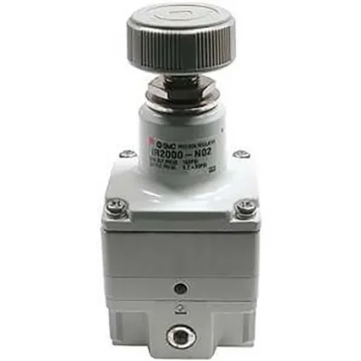 SMC Rc 1/8 Pneumatic Regulator - 0.01MPa to 0.8MPa, 1/8in, 1MPa max. input - IR1020-01 product image