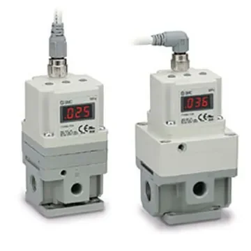 SMC G 1/2 Pneumatic Regulator - 0.005MPa to 0.9MPa, 1/2in, 1MPa max. input - ITV3050-33F4N3 product image