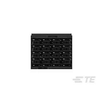 TE Connectivity STRADA Whisper Series Right Angle Through Hole Mount PCB Socket, 32-Contact, 4-Row, 3.9mm Pitch, - 2356426-1 product image