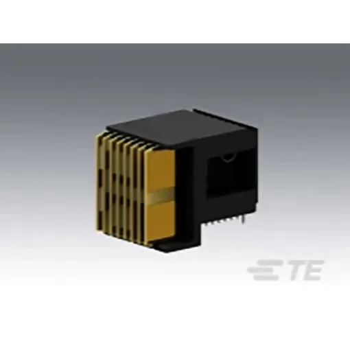 TE Connectivity, MULTIGIG RT 2-R 1.9mm Pitch High Speed Backplane Connector, Male, Right Angle, 8 Column, 7 Row, 56 - 2102772-1 product image