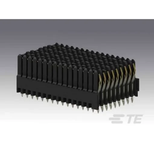 TE Connectivity, MULTIGIG RT 2-R 1.8mm Pitch High Speed Backplane Connector, Female, Vertical, 16 Column, 9 Row, 144 - 2102736-1 product image