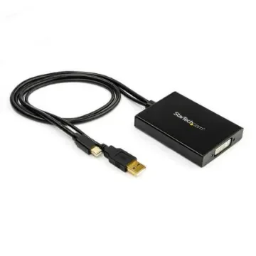 StarTech.com 2 port Mini DisplayPort to DVI Adapter, 358mm Length - 2560 x 1600 Maximum Resolution - MDP2DVID2 product image