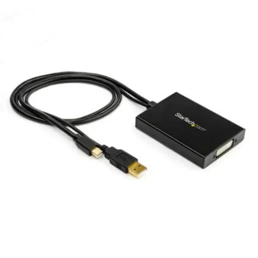 StarTech.com 2 port Mini DisplayPort to DVI Adapter, 358mm Length - 2560 x 1600 Maximum Resolution - MDP2DVID2 product image