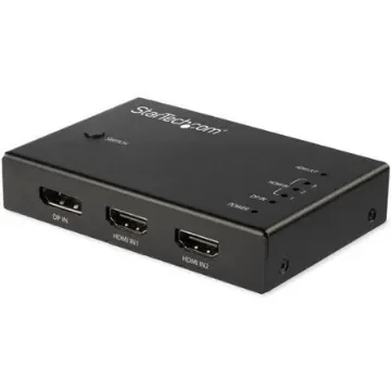 StarTech.com 4 Port 4 Input 1 Output DisplayPort, HDMI 4096 x 2160 - VS421HDDP product image