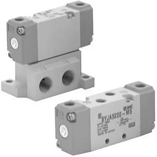 SMC 3/5 Solenoid Pilot Valve - M5 x 0.8 SYJA500 Series - SYJA522-M5 product image
