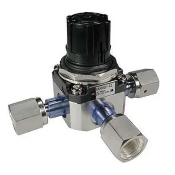 SMC R 3/8 Pneumatic Regulator - 0.05MPa to 0.7MPa, 3/8in, 1MPa max. input - SRH4110-03 product image