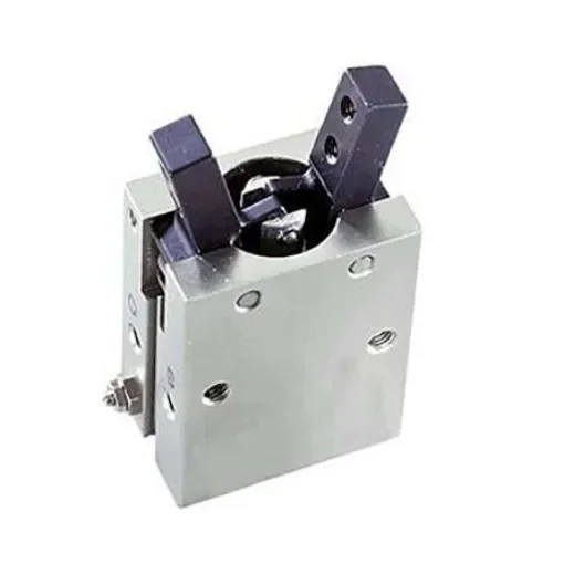 SMC 2 Finger Single Action Pneumatic Gripper, MHCM2-7S, Angle Gripping Type product image