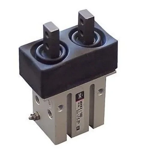 SMC 2 Finger Double Action Pneumatic Gripper, MHK2-12D, Parallel Gripping Type product image