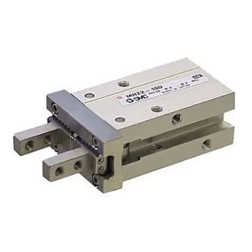 SMC 2 Finger Single Action Pneumatic Gripper, MHZ2-20C, Parallel Gripping Type product image