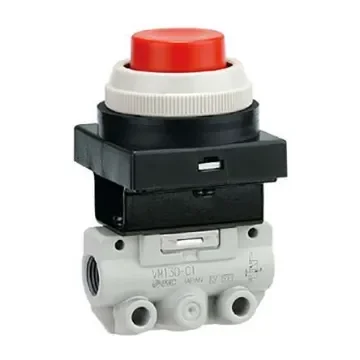SMC Twist Selector (2 Position) 2/2 Pneumatic Manual Control Valve VM Series, R 1/8, 1/8in, III B - VM120-01-34BA product image