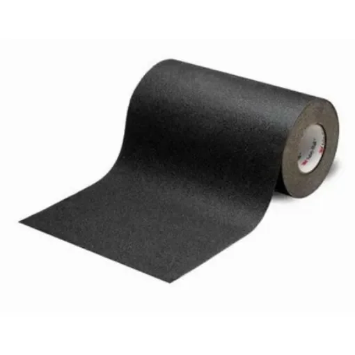 3M Black 18.3m Anti-slip Hazard Tape, 1.17mm Thickness - 11194 product image