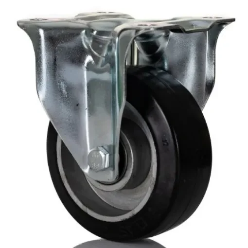 RS PRO Fixed Castor Wheel, 150kg Capacity, 100mm Wheel - 1965009 product image