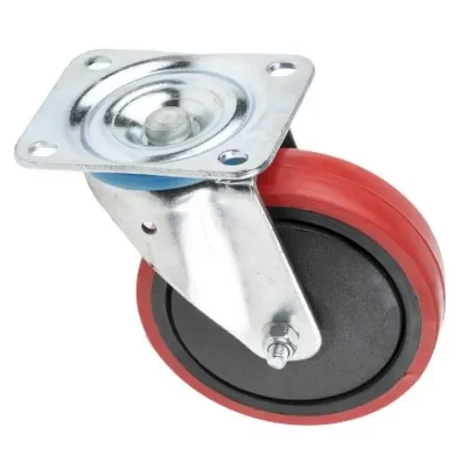 RS PRO Swivel Castor Wheel, 130kg Capacity, 125mm Wheel - 1965188 product image
