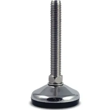 RS PRO M14 Stainless Steel Adjustable Foot, 1000kg Static Load Capacity 10° Tilt Angle - 1965356 product image