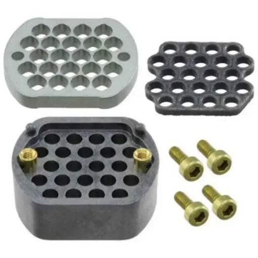 Samtec BAR Series Straight PCB Mount PCB Socket, 22-Contact, 5-Row, 0.633mm Pitch, Solder Termination - BAR-J-22 product image