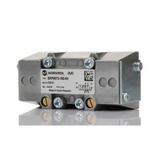 Norgren 5/2 Pneumatic Solenoid Valve - Pilot/Pilot SXP Series, SXP0573-180-00B product image