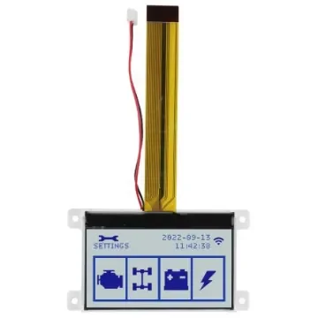 NEWHAVEN DISPLAY INTERNATIONAL NHD-C12864WO-B1TGH#-M NHD-C12864WO Graphic LCD Graphic Display, Blue on Grey, product image