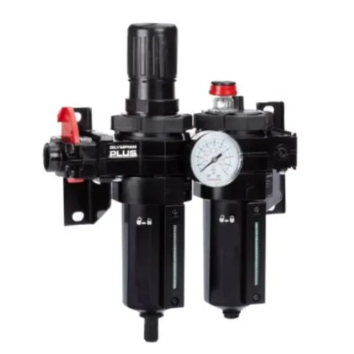 Norgren G 1/4 FRL, Automatic Drain, 40µm Filtration Size - With Pressure Gauge - BL64-201 product image