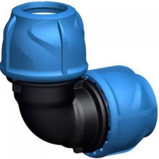 Georg Fischer Plastic Pipe Fitting, 90° Elbow, 20mm - 158400070 product image