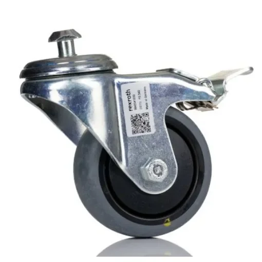 Bosch Rexroth M12 Thread Plastic Castor Wheels, 80mm 10mm Groove - 3842541230 product image