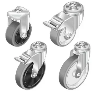 Bosch Rexroth M12 Thread Plastic Castor Wheels, 10mm Groove - 3842541242 product image