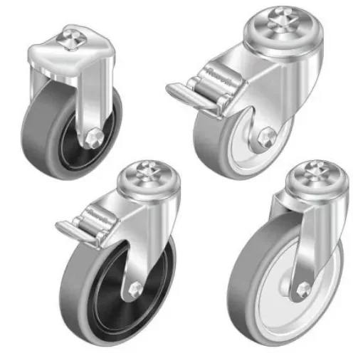 Bosch Rexroth M12 Thread Plastic Castor Wheels, 10mm Groove - 3842541242 product image