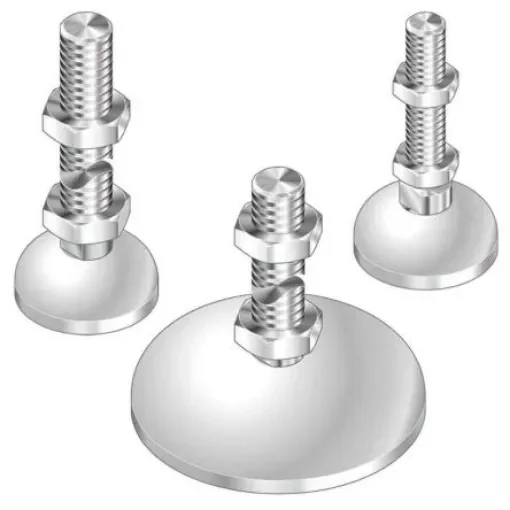 Bosch Rexroth M16 Thread Steel Adjustable Foot, 10mm Groove - 3842527186 product image