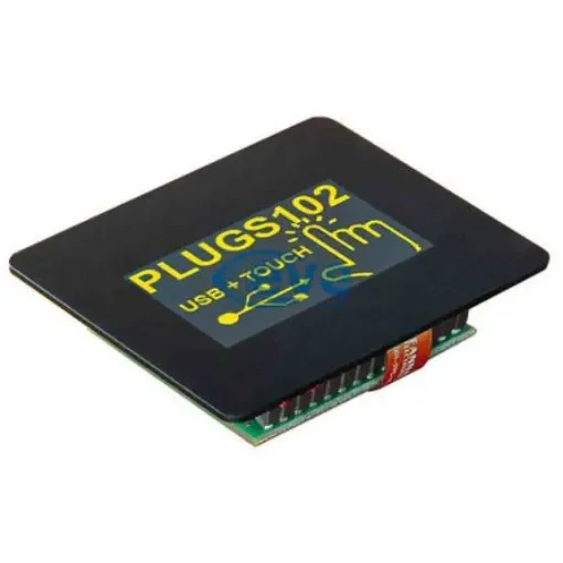 Display Visions 1.7in Yellow OLED Display 128 x 64pixels Graphics I2C, RS232, SPI, USB Interface - EA PLUGS102-6GTC product image