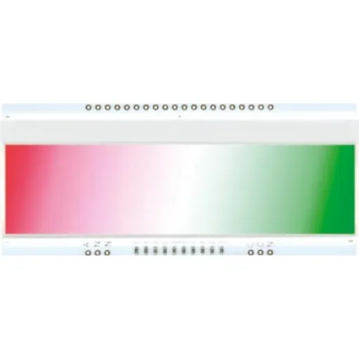 Display Visions Green, Red, White Display Backlight, LED 94 x 40mm - EA LED94x40-ERW product image