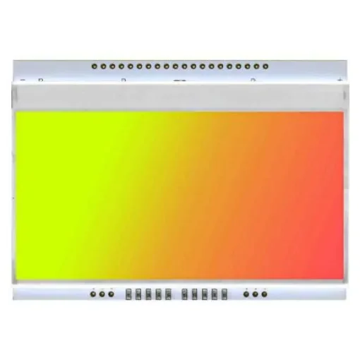 Display Visions Yellow-Green, Red Display Backlight, LED 94 x 67mm - EA LED94X67-GR product image